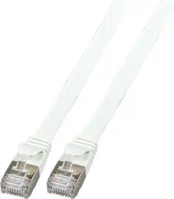 Kabllo rrjeti EFB Flat Patchcord K5545GR.1, Cat.6A U/FTP, 1m, PVC, gri