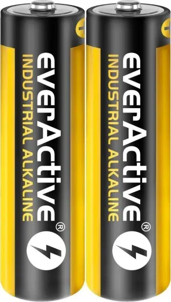 Bateri alkaline Everactive LR6 AA Industrial, paketa 2 copë