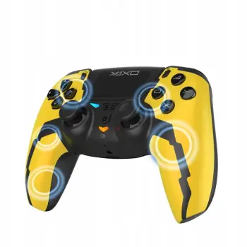 Gamepad wireless Yaxo Hornet Fury Elite YGHFEC01YL, Bluetooth, 1200 mAh, e verdhë