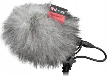 Mbrojtës ere për mikrofon Rycote BBG Windjammer, fur sintetik, për përdorim të jashtëm, gri
