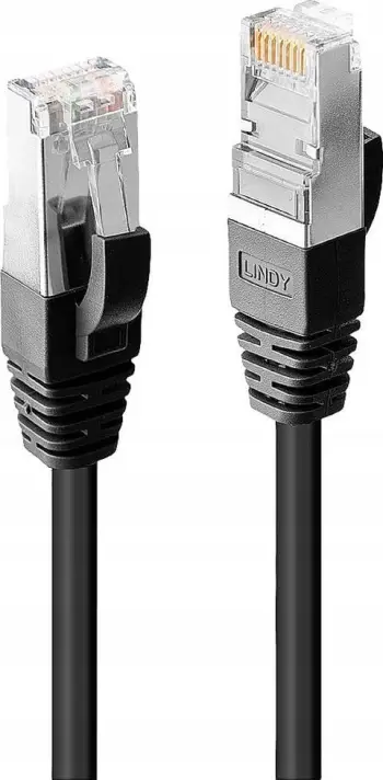Kabllo rrjeti LINDY 45609, CAT6 S/FTP, 20m, e zezë