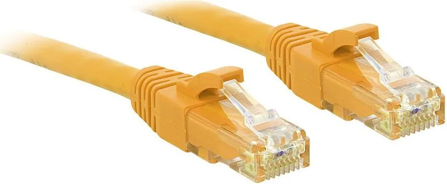 Kabllo Lindy Patchcord, kat. 6, U/UTP, 10m, e portokalltë - 1