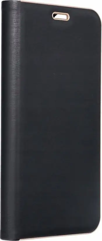 Futollë libër Vennus Book Futera për iPhone 16 Plus, me magnet, me xhep kartash, e zezë