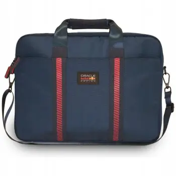 Çantë laptopi Red Bull Dual Powerbars, 16", najlon, blu e errët