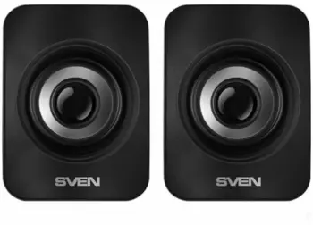 Altoparlantë kompjuterikë SVEN 130, USB, 2x3W, të zinj