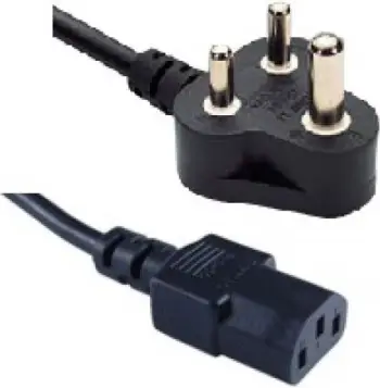 Kabllo rryme MicroConnect PE010418INDIA, Type D në C13, 1.8m, i zi