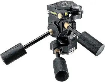 Dorezë e gjatë për tripod Manfrotto 229, kontroll i saktë, ergonomike, e zezë