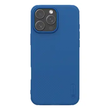 Kllëf telefoni Nillkin Super Frosted Pro Magnetic, për iPhone 16 Pro, MagSafe, blu