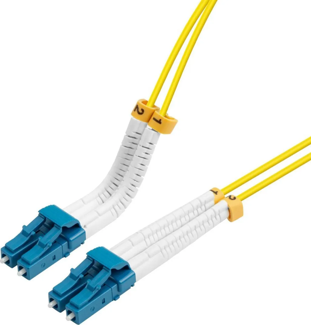 Kabllo optike Lanview LVO231409 FLEX, InfiniBand LC LC, 5m, e verdhë - 1