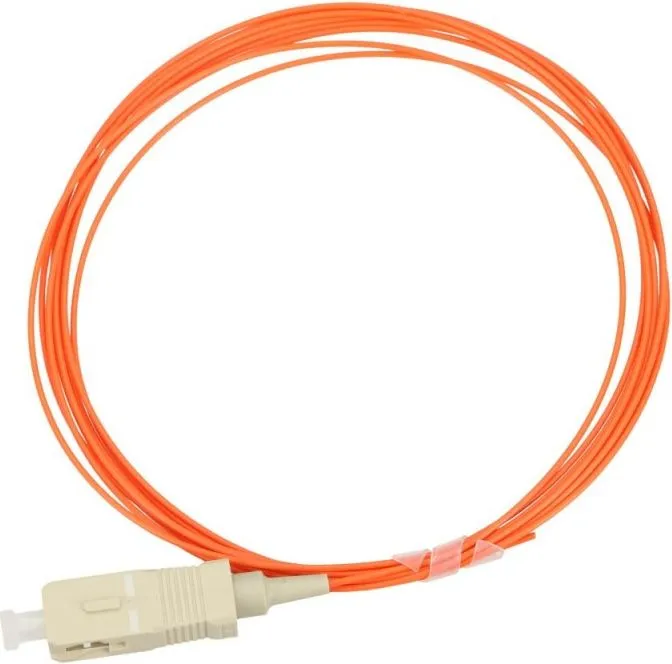 Fibër optike ExtraLink Pigtail Multi Mode SC/UPC, 900UM, 2 m, e portokalltë - 1
