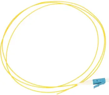 Kabllo ExtraLink Pigtail, LC/UPC, SM 9/125, 1 m, e verdhë