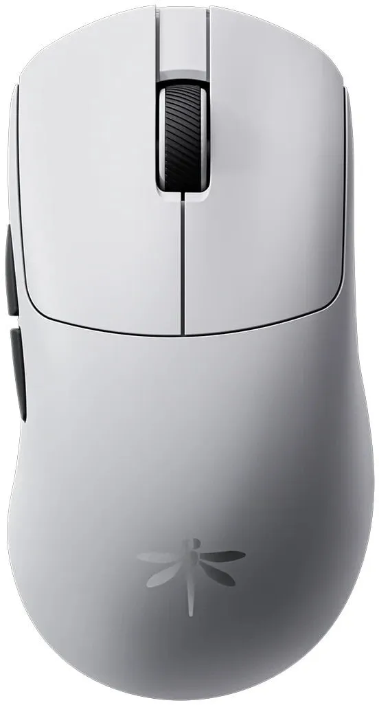 Mouse wireless VGN Y2 Pro Plus, ergonomik, 46g, i bardhë - 1