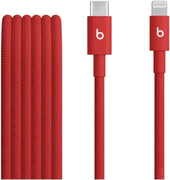 Kabllo Beats USB C në Lightning, 1.5 m, e kuqe