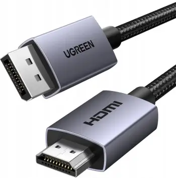 Kabllo DisplayPort në HDMI UGREEN DP123, 4K 30Hz, 1.5m, i zi