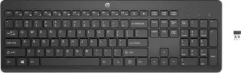 Tastierë wireless HP 230, lidhje 2.4 GHz, profil i ulët, e zezë