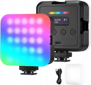 Dritë video LED NEEWER RGB61, 61 LED, 6W, e zezë