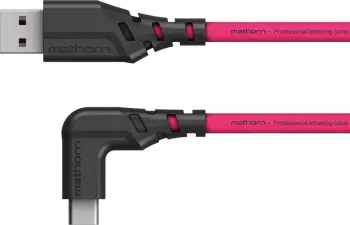 Kabllo tethering Mathorn MTC-201, USB A në USB C 3.2 Gen2, 2m, magenta