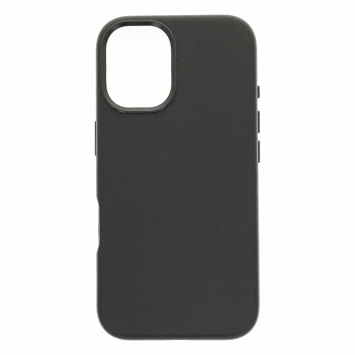 Dviced Leather Case With MagSafe For iPhone 16, Black - 1