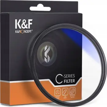 Filter polarizues K&amp;F Concept Nano C HMC CPL, 58mm, Slim, i zi