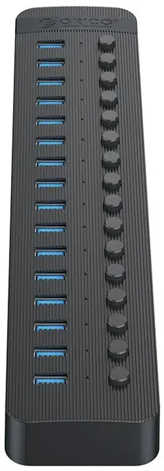 USB hub ORICO CT2U3-16AB, 16 porta USB 3.0, me furnizim energjie, i zi
