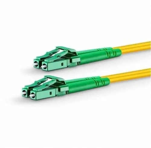 Kabllo optike Microconnect FIB6330010, 10 m, LC APC, OS2, e verdhë - 1