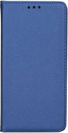 Këllëf libri për telefon Huawei P20 Lite, magnetik, me mbajtës kartash, ngjyrë navy