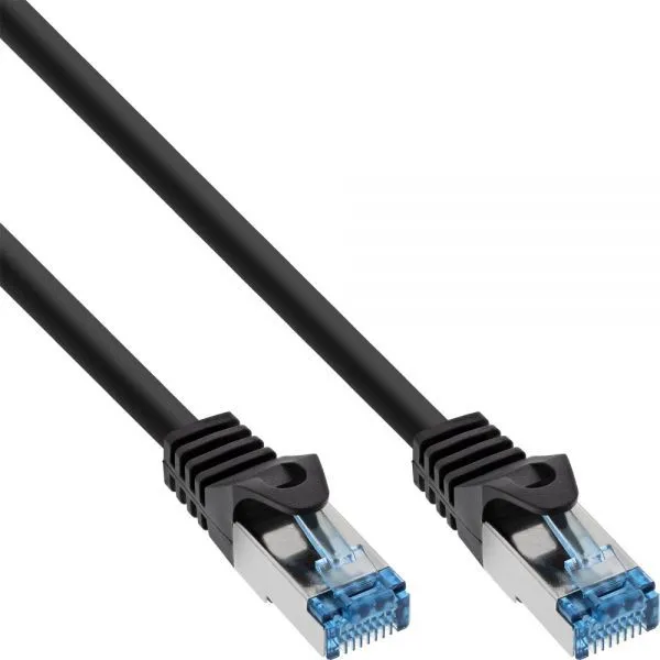 Kabllo rrjeti InLine Patchcord Cat.6A, S FTP, 20m, gri - 1
