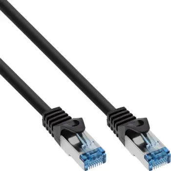 Kabllo rrjeti InLine Patchcord 74805S, Cat.6A S FTP, 5m, i zi