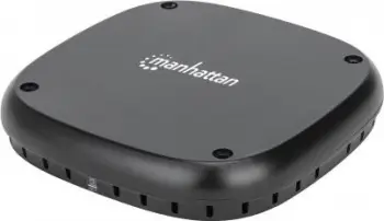 Karikues wireless nën tavolinë Manhattan, 15W, Qi, i zi