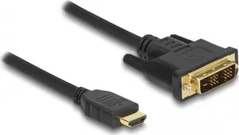 Kabllo HDMI në DVI Delock 85583, 1.5m, i zi