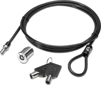 Kabllo sigurie për docking station HP Master Keyed, me çelës master, për laptop dhe docking