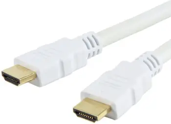 Kabllo HDMI Techly 3m, Ultra HD 4K, e bardhë