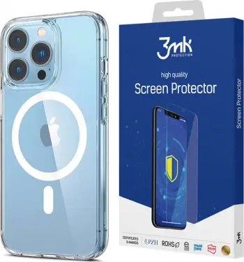 Këllëf telefoni MagSafe për iPhone 12 Pro Max, transparent