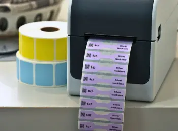 Printer etiketash Brother TD-2350D, 300 dpi, i bardhë