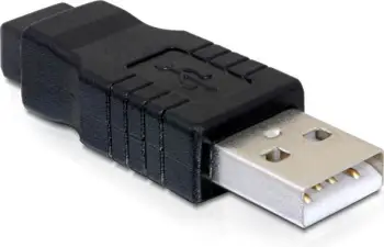 Përshtatës Delock, Mini USB-USB, i zi