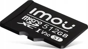 Kartë memorie MicroSD Imou ST2-512-S1, 512GB, e zezë