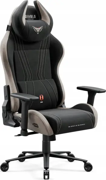 Karrige gaming Diablo Chairs X-Horn 2.0, ergonomike, camel e zezë
