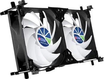 Ventilator frigoriferi Titan TTC-SC22 V2, 2 ventilatorë 92x25mm, IP55, për kamper