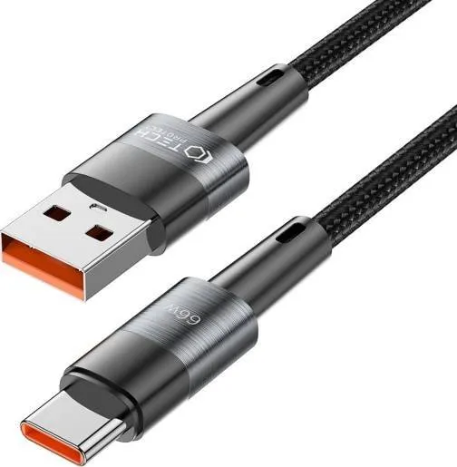 Kabllo USB-C Tech-Protect Ultraboost, 66W 6A, 50 cm, gri - 3