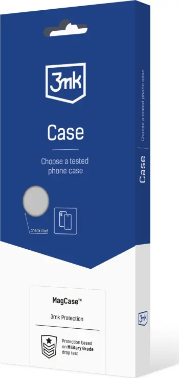 Mbështjellës telefoni 3mk MagCase për iPhone SE 4, transparent, kompatibil me MagSafe