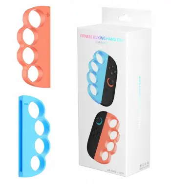 Doreza boksi për Joy-Con BOX JYS-NS2298, set 2 copë, ABS, blu dhe portokalli