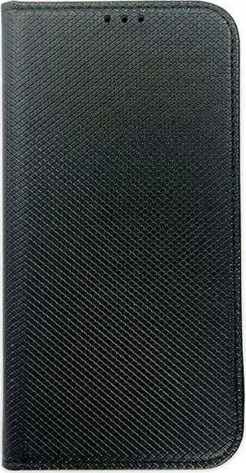 Këllëf libri për telefon iPhone 15 Pro 6.1", me magnet, i zi