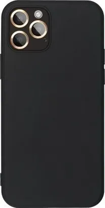 Mbrojtëse silikoni Forcell për Xiaomi Redmi A1 A2, Soft Touch, e zezë - 1