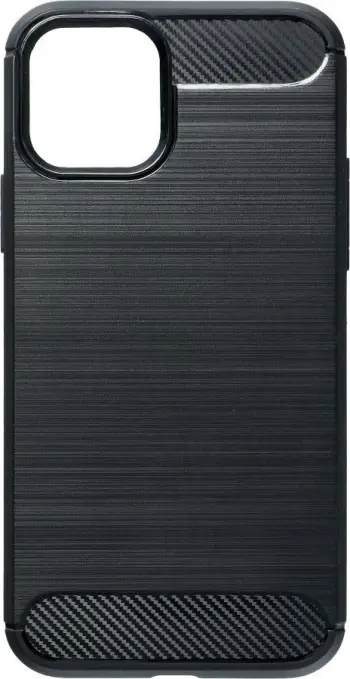 Këllëf Armor Carbon për Telefon Apple iPhone 15 Plus, material fleksibël, mbrojtje anësore, i zi