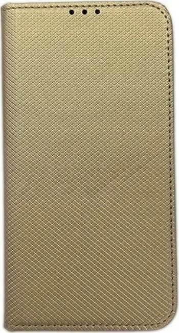 Këllëf libri për telefon Apple iPhone 15 6.1", flip, ari