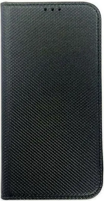 Këllëf flip për telefon Apple iPhone 15 6.1", me kapak, i zi