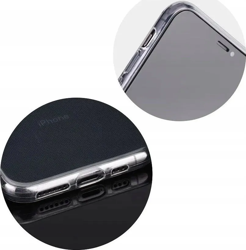 Mbrojtëse silikoni për telefon Apple iPhone 16 Plus, transparente - 2