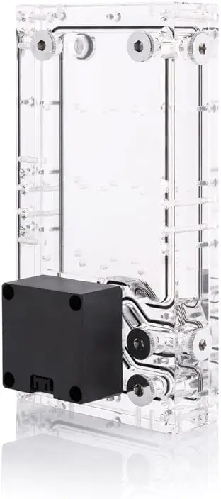 Rezervuar uji me pompë Bitspower CR280, G1/4, akrilik transparent