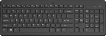 Tastierë wireless HP 225, 2.4 GHz, layout nordik, e zezë