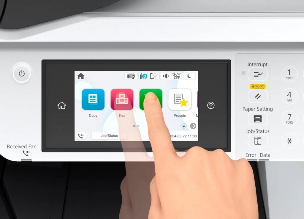 Printer multifunksional Epson WorkForce Pro EP-C7100DWF, A3, 25 faqe/min, me ngjyra - 4